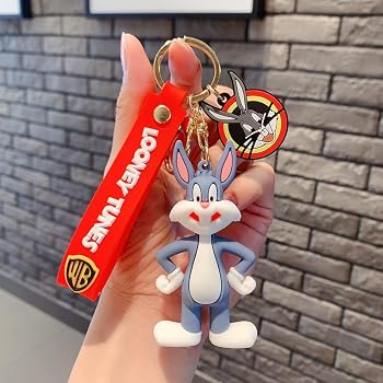 3pcs - loony toons Rubber keychain (eff price 35)