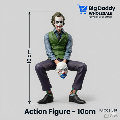 Mini Joker 10cm Hot selling Pack of 10 (Net price - 150)