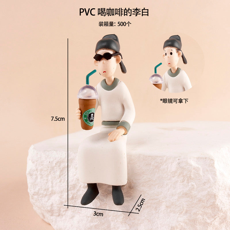 Stabuk Coffee Drinking tiny man