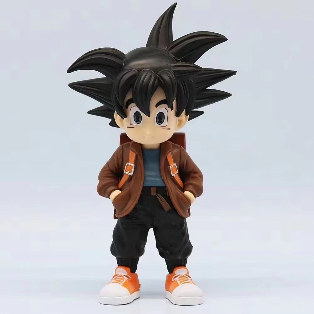 Son goku with school bag