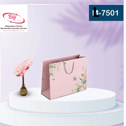 Large Size paper gift bags L-7501 (Pack of 12)