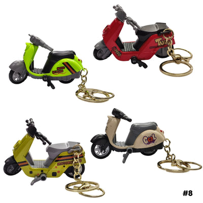 12 pcs - scooter vehicles keychain Net price 59