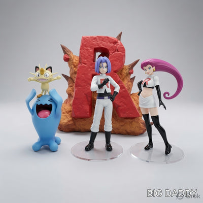 11 CM Team Rocket figure set