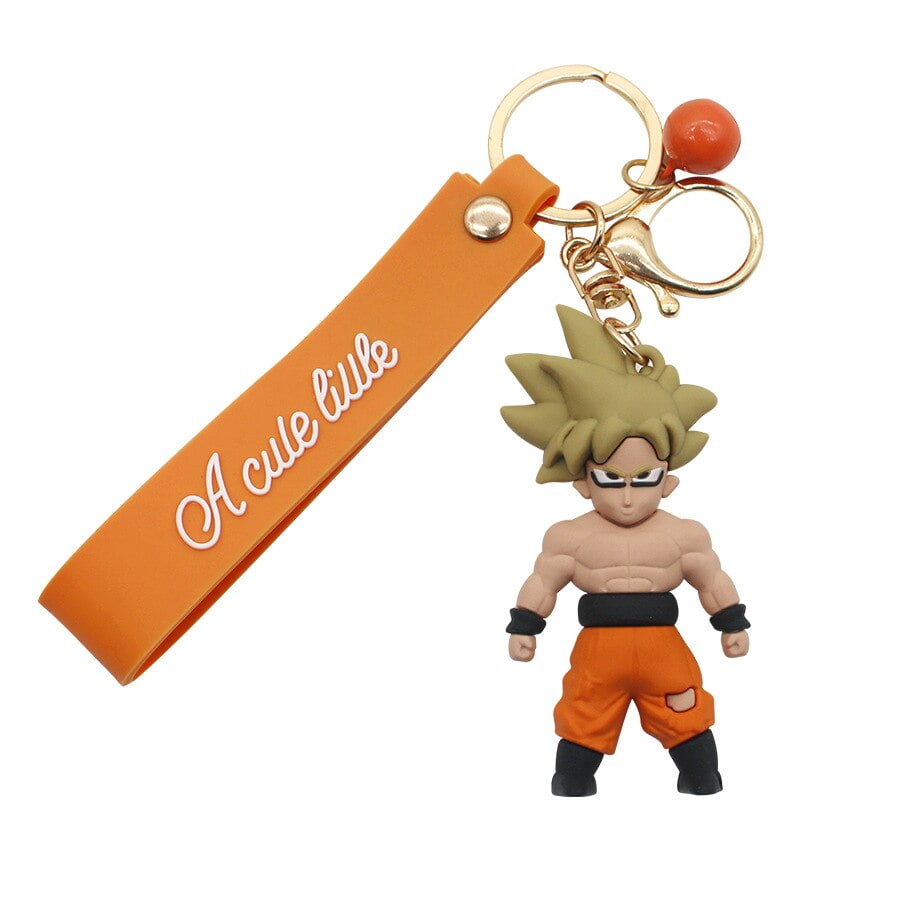 New DBZ Olive Hair rubber keychain pack of 3 (eff price 37)
