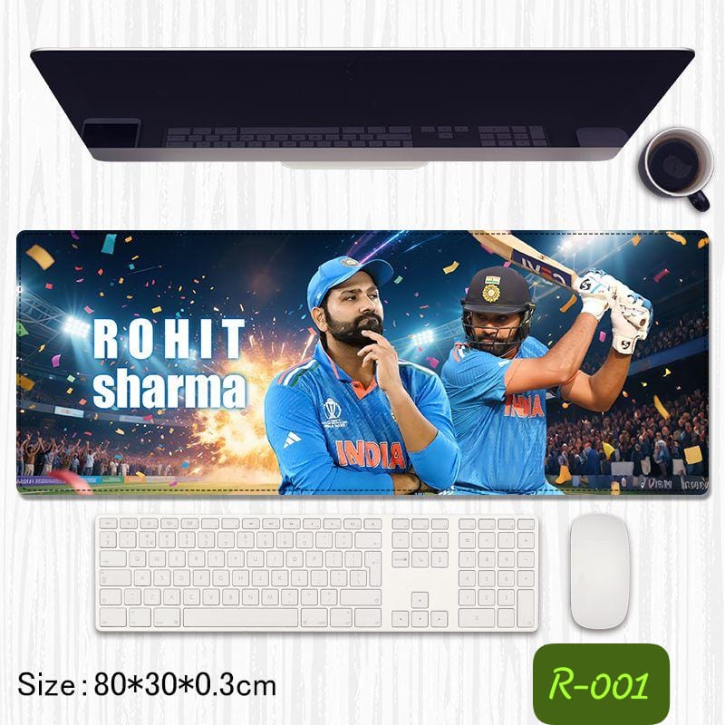 New Rohit Sharma Design Table Mat