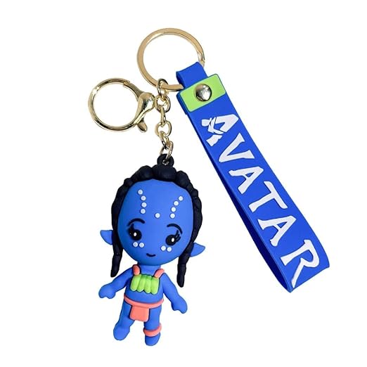 New Avatar Movie Rubber Keychain Pack of 3 (eff price 37)