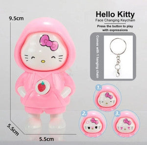 3 pcs - Hello Kitty Face changing keychain (Heavy Quality) eff price 40