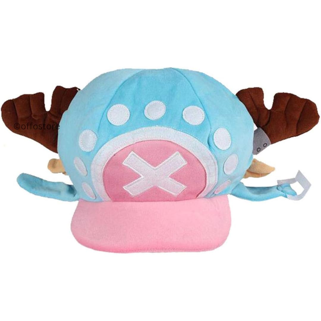 One Piece Tony Chopper Multi Colour Anime Cosplay Plush Hat