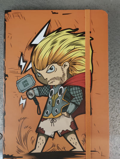 Set of 2 thor strap diary