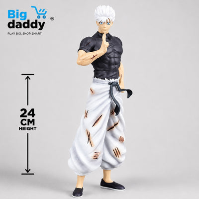 24 CM Big sataru gojo from JJK with Three Heads (Blister+Box)