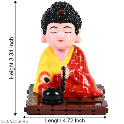 Solar Budha Ji new (03) pack of 3 ( net price 150 )