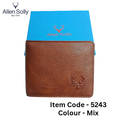 Men's Leather Wallet (Mix Colour) (Item-5243)