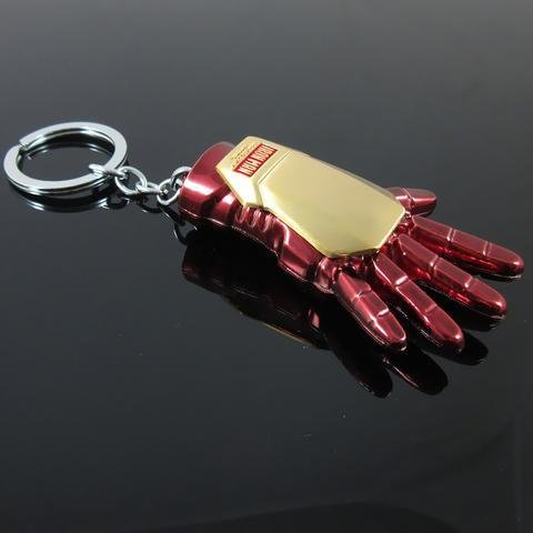Big Ironman Hand Metal Keychain Pack of 3 (eff price 78)