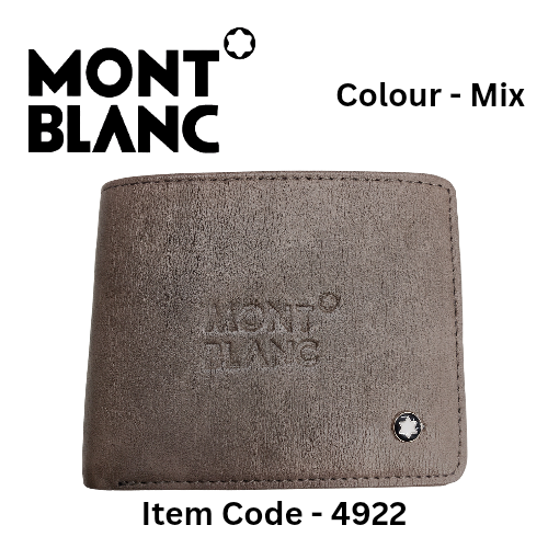 Men's Leather Wallet (Mix Colour) (Item-4922)