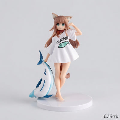Anya with big shark