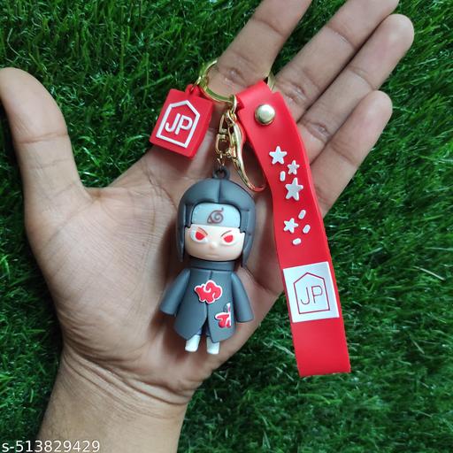 Itachi Grey rubber keychain pack of 3 (eff price 40)