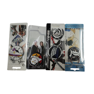 Aot/Hp/deathnote rotating mix keychain Pack of 5 (eff price 45) (With Packing)