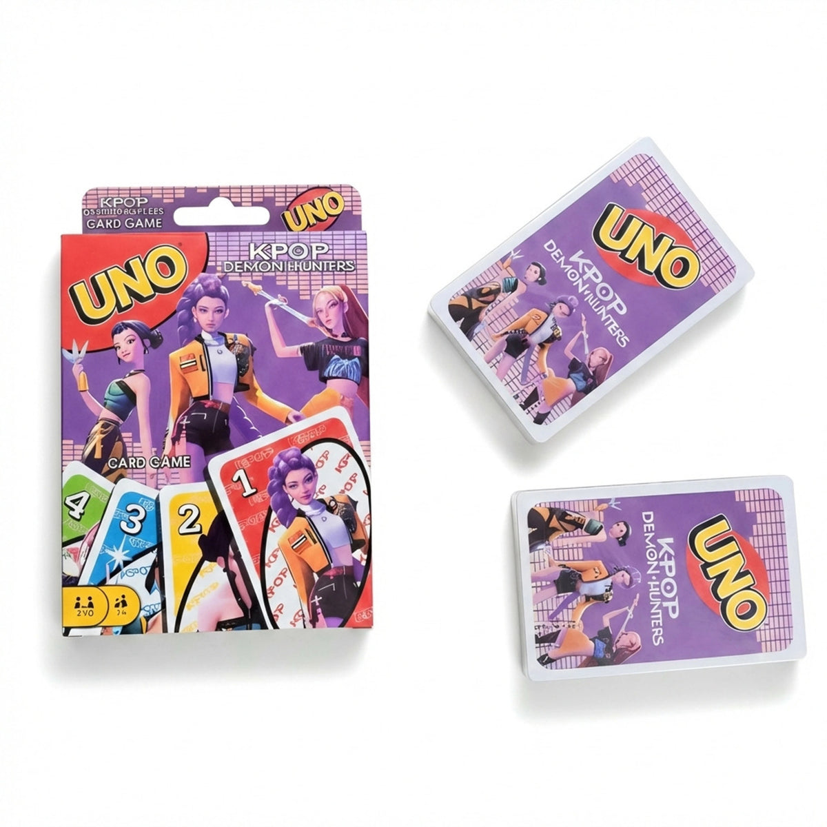 Uno K-Pop Hunter cards Hot selling pack of 3 (eff price 48)