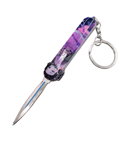 Pack of 3 mix anime knife keychain ( Net price - 85 )