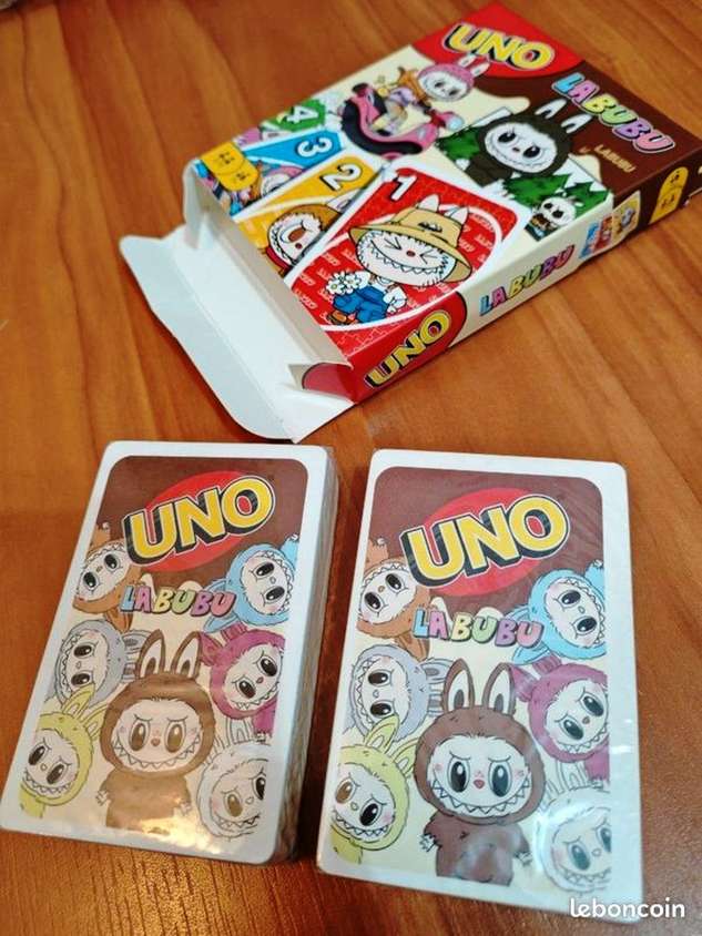 Uno Labubu cards Hot selling pack of 3 (eff price 58)