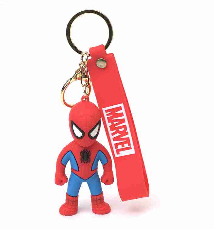 Spidy Standing Rubber keychain Pack of 3 (eff price 40)