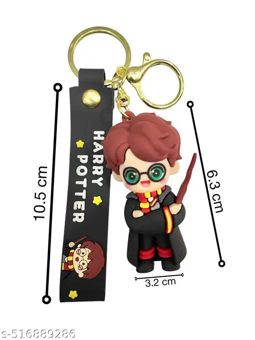 HP Standing with Stick rubber keychain pack of 3 (eff price 40)