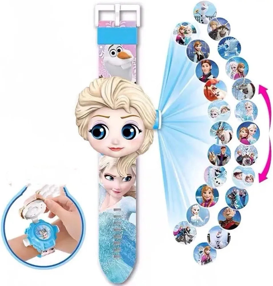6PCS - Frozen Projection Watch NET PRICE 104