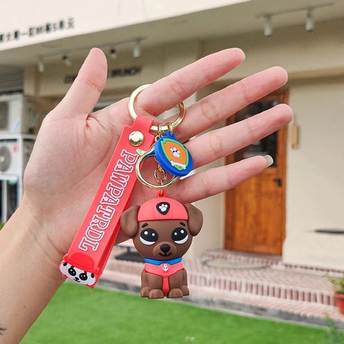 Paw petrol Rubber Keychain Pack of 3 (eff price 35)
