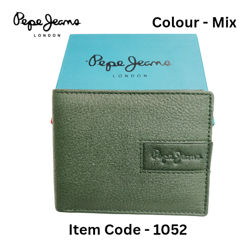 Men's Leather Wallet (Mix Colour) (Item-1052)