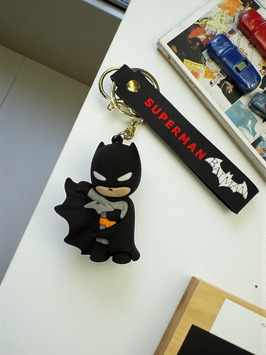 Batty Rubber Keychain Pack of 3 (eff price 37)