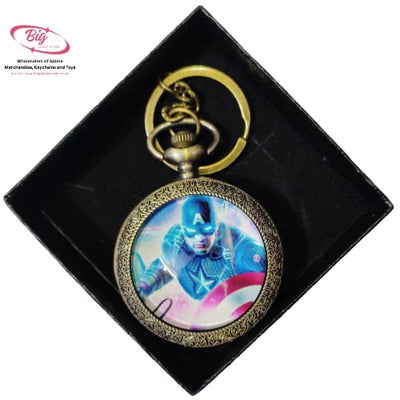 New Captan Amrica Pocket Watch Pack of 3 (eff price 125)