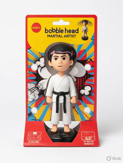 Martial artist bobblehead