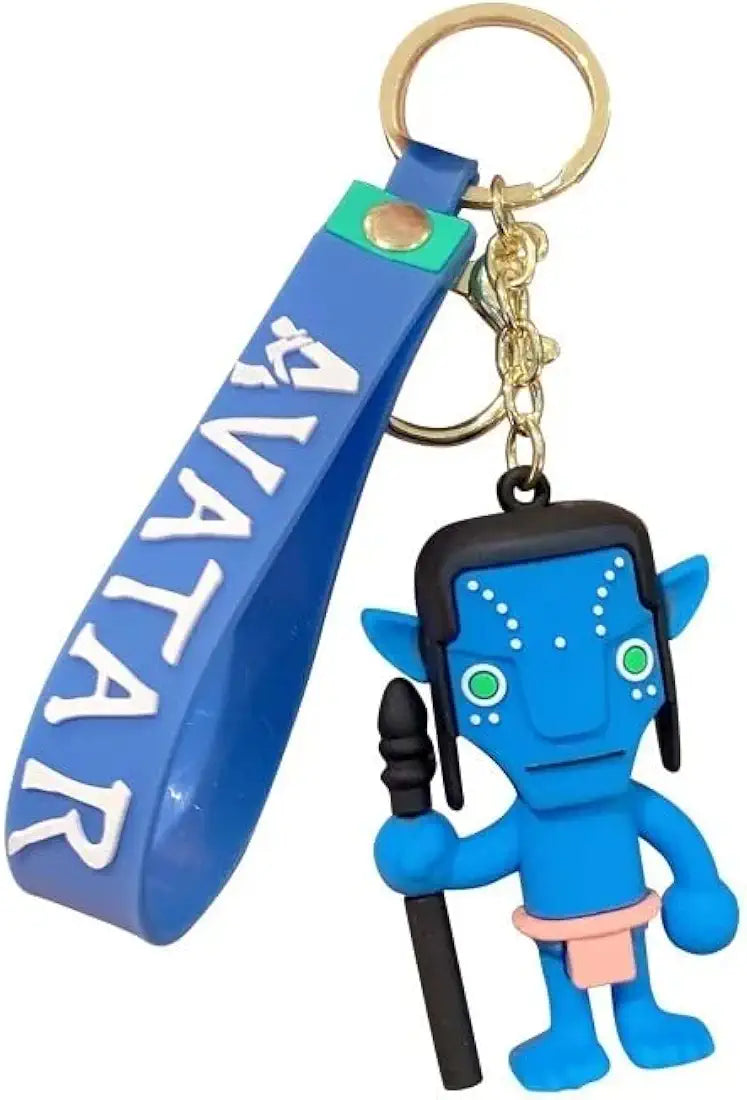 New Avatar Cute Na’vi Character Rubber Keychain Pack of 3 (eff price 37)
