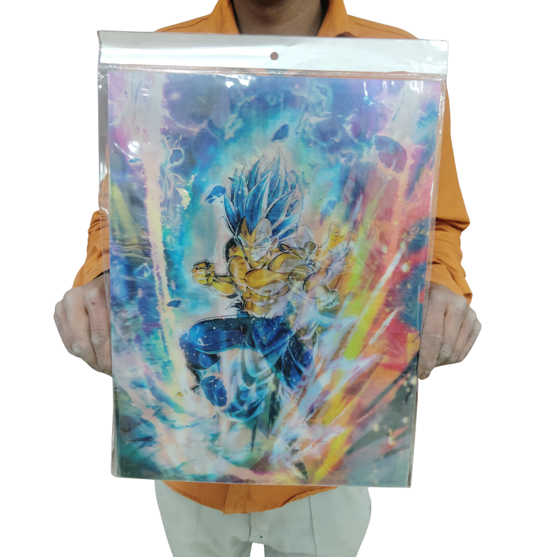Super Vegeta 3d poster pack of 2 ( eff price 90)
