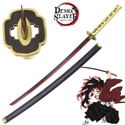 Set of 2 - Yorichi Demon slayer fully assembled 104 cm katana (Heavy Quality) - Net Price ₹680/pc