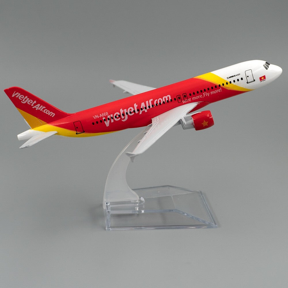 VietJetAir A320 16 CM MODEL PLANE METAL ALLOY