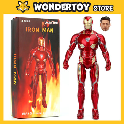 Empire Toys Double Face Iron Hero Figure