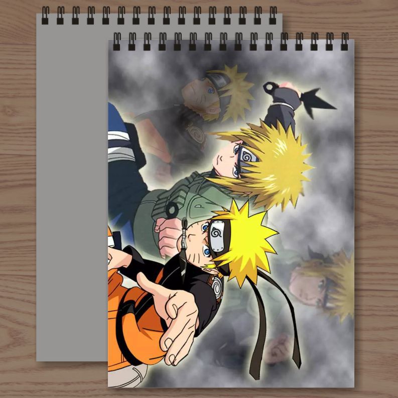 A4 Jumbo Sketch Book Plain pages Natuto Kunai