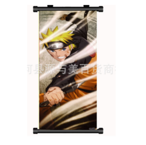 wall scroll natuto traditional attack