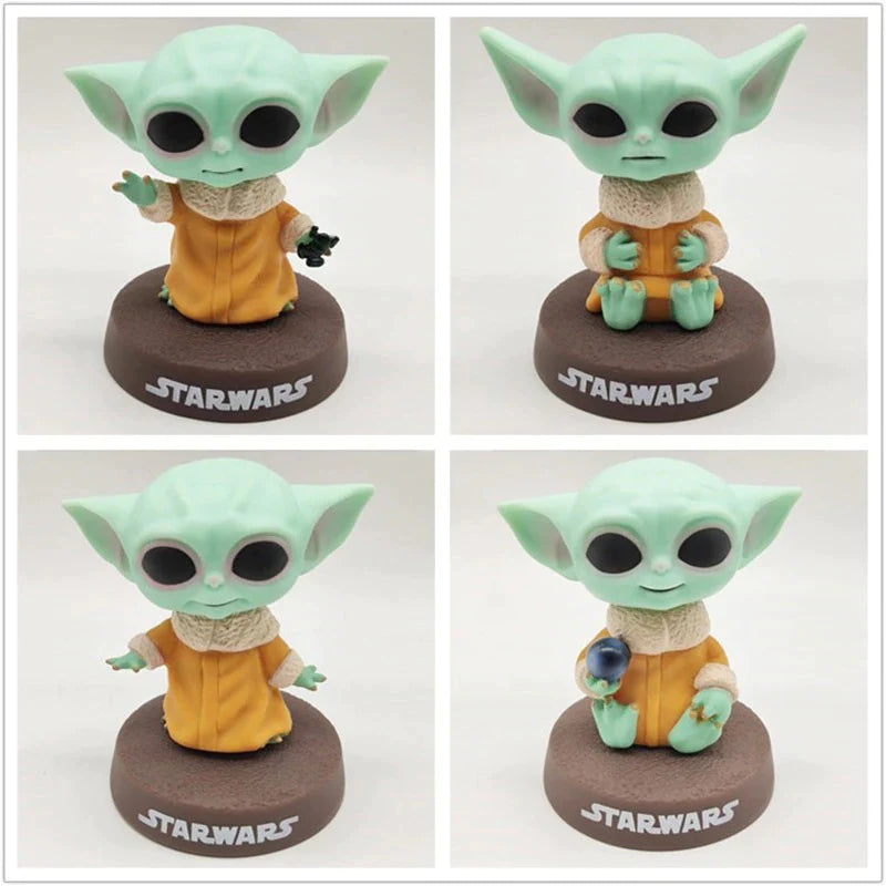Baby yoda bobble head