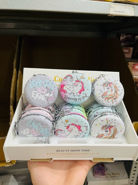 Unicorn pocket mirror