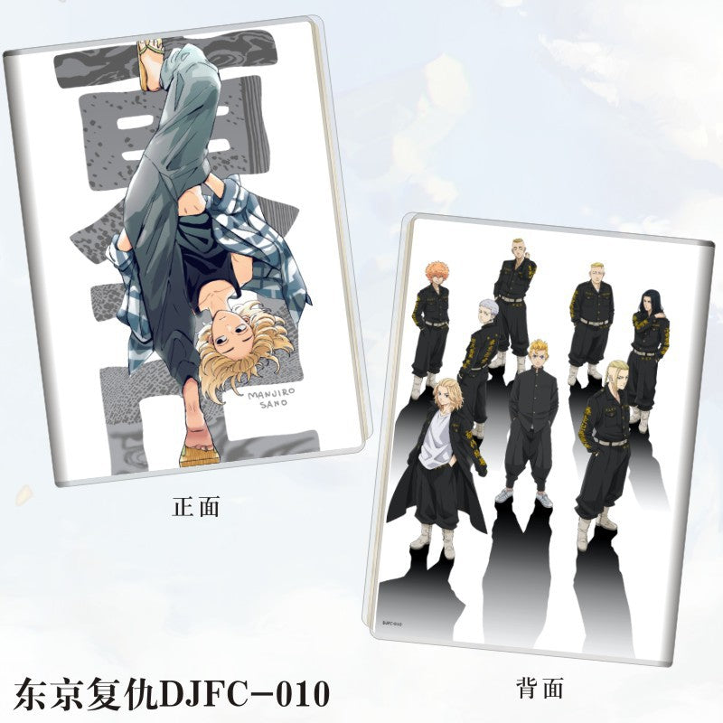 Set of 2 - Plastic cover diary Tokyo revenger group