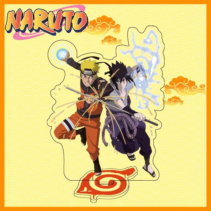 Pack of 2 Natuto fireball Vs. Sasuke Acrylic standie (eff. Price 110)