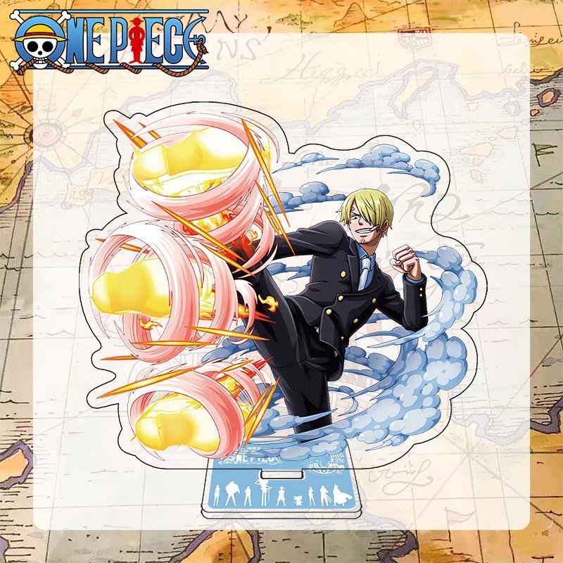 Set of 2 - Acrylic Standee Sanjee Kick