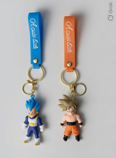 3pcs - mix design dbz Rubber keychain (eff price 35)