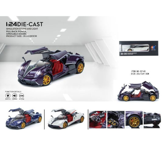 1:24 Pagani Die cast Alloy Car