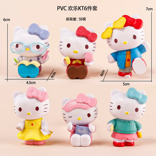 Kitty set of 6