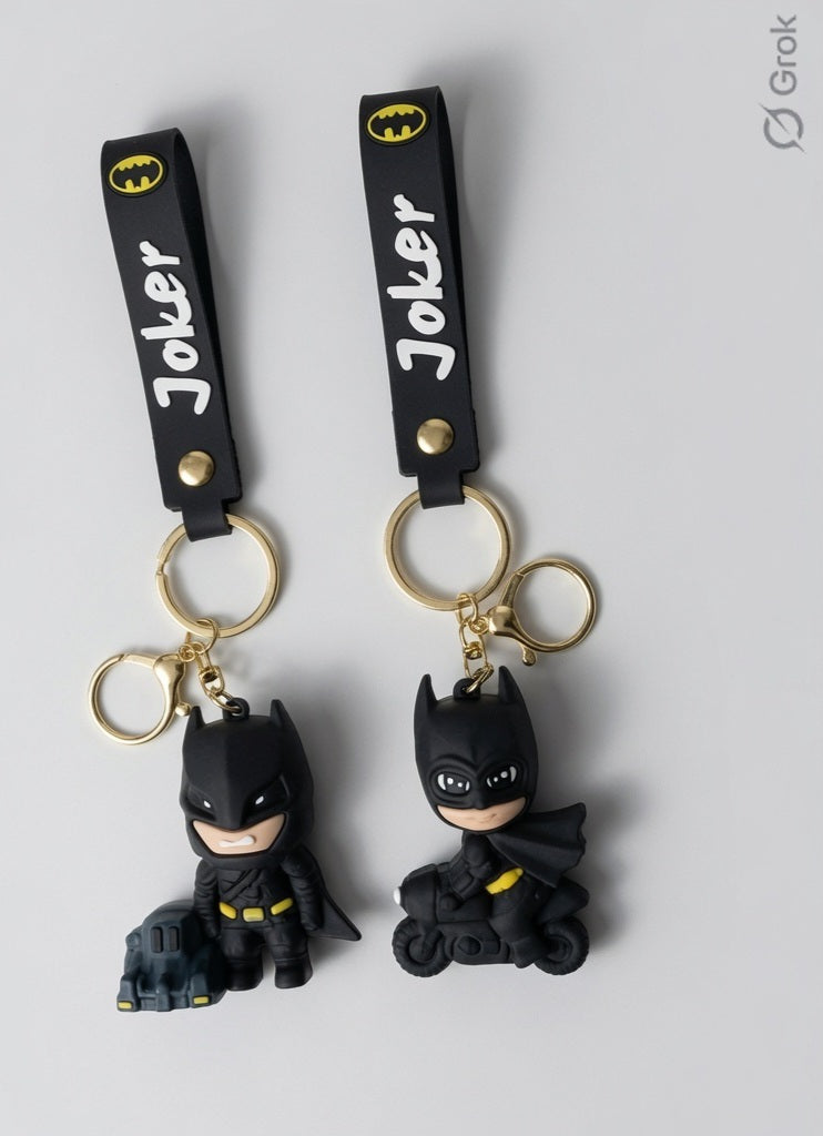 3pcs - mix design batty Rubber keychain (eff price 35)