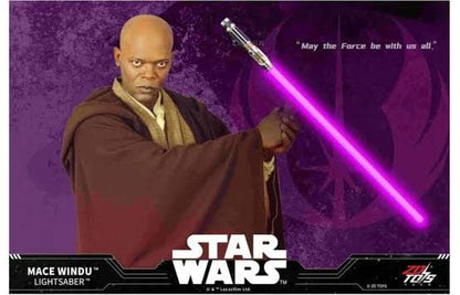6 Pc Display Box - ZD Toys Light Saber "Mace Windu" 1961-05 (Net price 2550/pc)