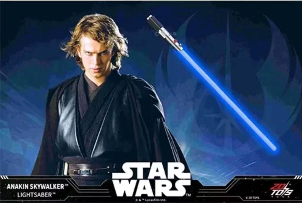 6 Pc Display Box - ZD Toys Light Saber "Anakin Skywalker" 1961-03 (Net price 2550/pc)